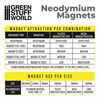 Green Stuff World - Neodym-Magnete 8x2mm