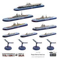 Victory at Sea - Regia Marina fleet box
