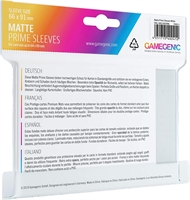 Gamegenic - Matte Prime Sleeves