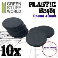Green Stuff World - Plastik Bases Rund