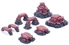 Gamemat - Lava Rocks Set
