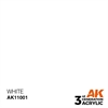 AK 3rd Generation Acrylics - Intense White