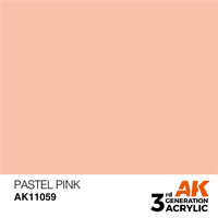 AK 3rd Generation Acrylics - Pastel Pink