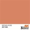 AK 3rd Generation Acrylics - Brown Rose