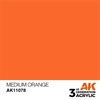 AK 3rd Generation Acrylics - Medium Orange