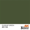 AK 3rd Generation Acrylics - Gunship Green