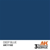 AK 3rd Generation Acrylics - Intense Deep Blue