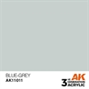 AK 3rd Generation Acrylics - Blue Grey