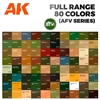 AK 3rd Gen Acrylics - Full Range AFV Farbkoffer