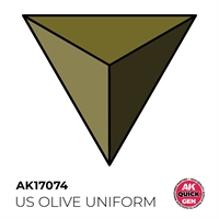 AK Quick Generation Acrylics - US Olive Uniform