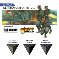 AK Quick Gen. Acrylics - Set: German Uniforms