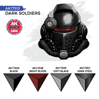 AK Quick Gen. Acrylics - Set: Dark Soldiers