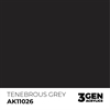 AK 3rd Generation Acrylics - Tenebrous Grey