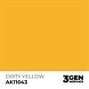 AK 3rd Generation Acrylics - Dirty Yellow