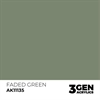 AK 3rd Generation Acrylics - Faded Green