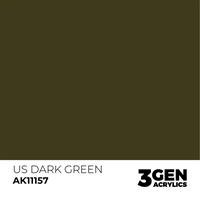 AK 3rd Generation Acrylics - US Dark Green