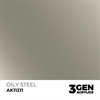 AK 3rd Generation Acrylics - Oily Steel Metallic