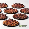 Gamers Grass - Base Toppers, Molten Lava 8Stk.