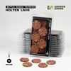 Gamers Grass - Base Toppers, Molten Lava 5Stk.