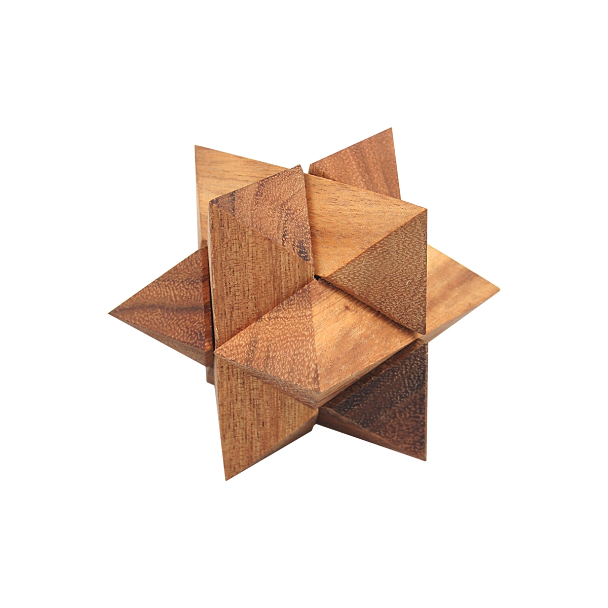 Maße: 8,0 x 8,0 x 8,0 cm Tano Holzspielzeug Star Puzzle 