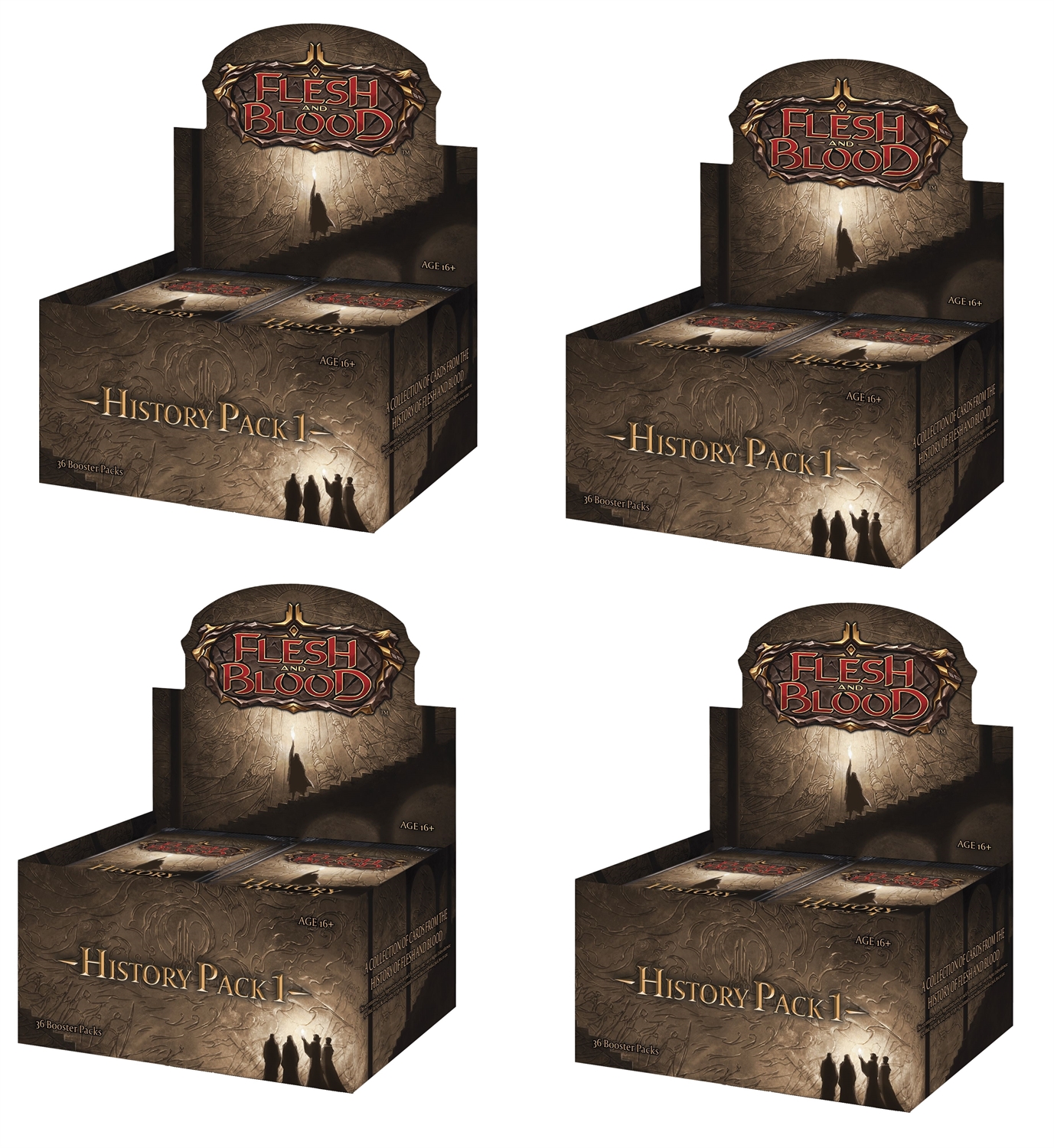 history pack 1 booster box Flesh and Blood TCG: Vol.1 Case [4 each] established markets like the USA Flesh and Blood History Pack