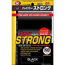 KMC Standard Sleeves - Hyper STRONG Black