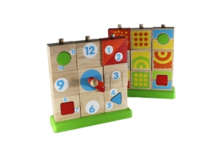 Tano - Uhr - Holzspielzeug fr Kinder ab 2 Jahre