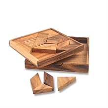 Hexiamond Puzzle Holzspielzeug Maße: 13,0 x 13,0 x 3,0 cm Tano 