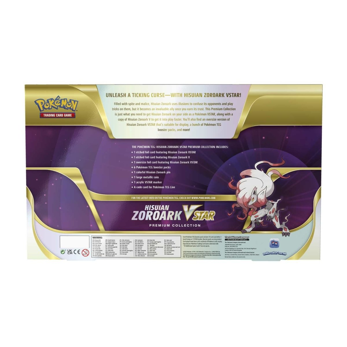 PKM - Hisuian Zoroark VSTAR Premium Collection