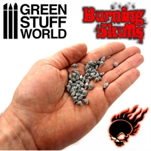 Green Stuff World - Resin Burning Skulls