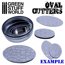 Green Stuff World - Ovalschneider fr Bases