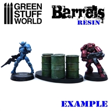 Green Stuff World - Resin Barrels