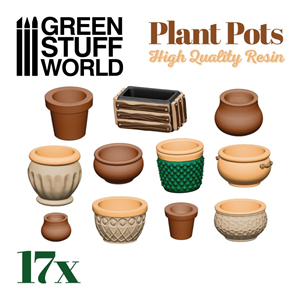 Green Stuff World - Resin Pflanzentpfe