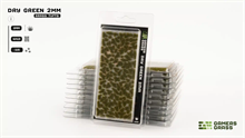 Gamers Grass - Tufts Dry Green (2mm)