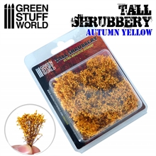 Green Stuff World - Tall Shrubs Autumn Yellow