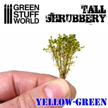 Green Stuff World - Tall Shrubs Yellow-Green