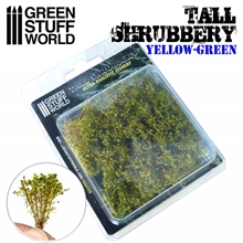 Green Stuff World - Tall Shrubs Yellow-Green