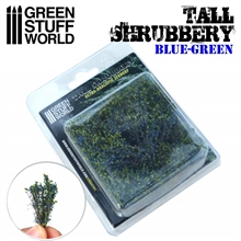 Green Stuff World - Tall Shrubs Blue-Green