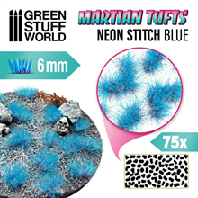 Green Stuff World - Martian Tufts, NEO Stitch Blue