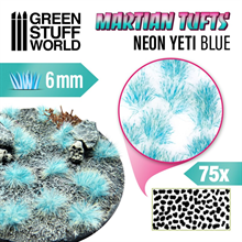 Green Stuff World - Martian Tufts, Neon Yeti Blau