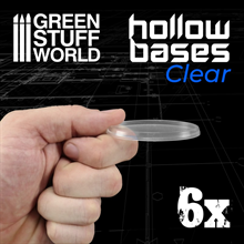 Green Stuff World - Transparente Bases Oval 