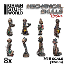 Green Stuff World - Mechanische Schdel