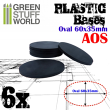 Green Stuff World - Plastik Bases Oval