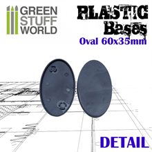 Green Stuff World - Plastik Bases Oval