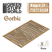 Green Stuff World - Buchstaben und Zahlen