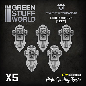 Puppetswar - Lwen Schilde Links