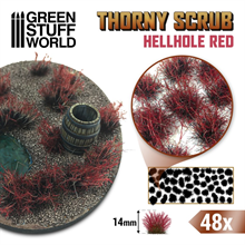 Green Stuff World - Thorny Scrub , Hellhole Red