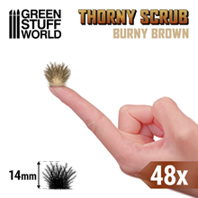 Green Stuff World - Thorny Scrub , Burny Brown