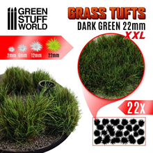 Green Stuff World - Grass Tufts, Dark Green