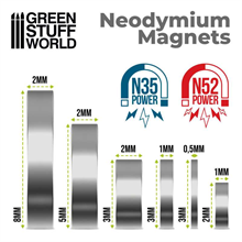 Green Stuff World -  Neodym-Magnete 5x2mm